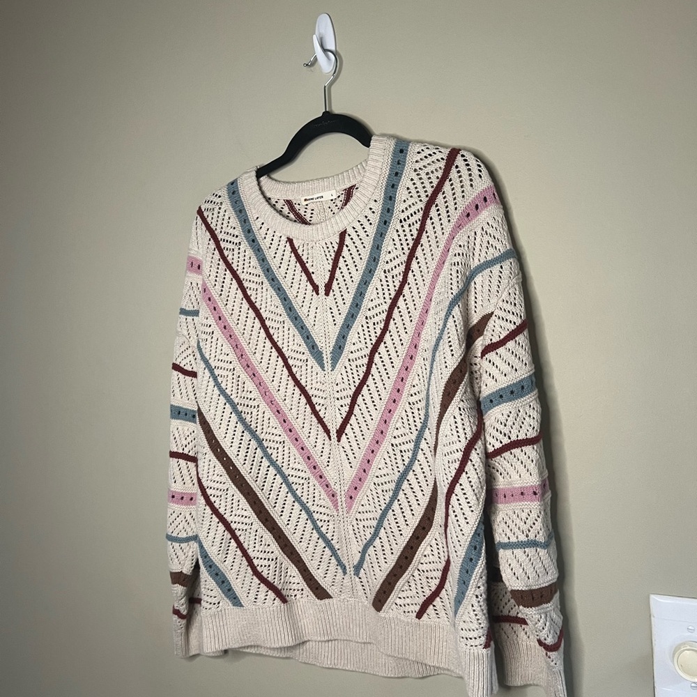 Marine Layer Multicolor Crew Neck Sweater - Picture 5 of 14